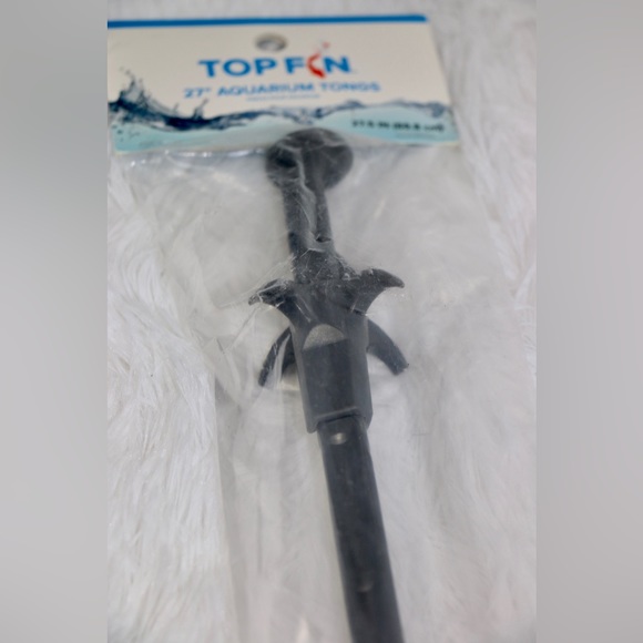 Top Fin Aquarium Tongs 27” Multipurpose Fresh And Salt Water Pets Or Fish Tanks - Picture 4 of 5